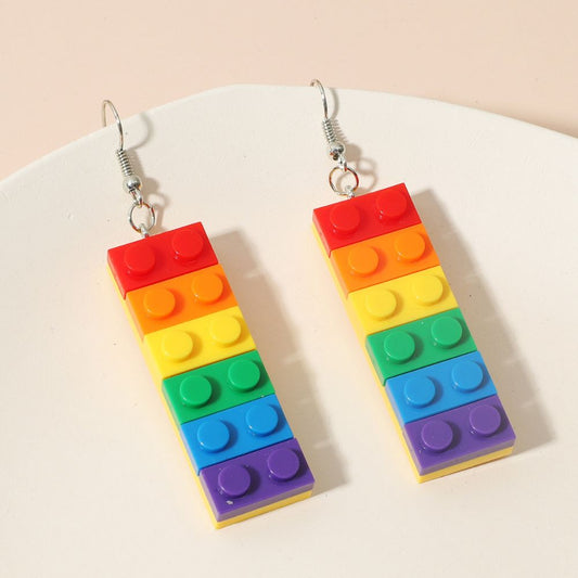 LEGO EARRING (PAIR) - Alonna's Legging Land
