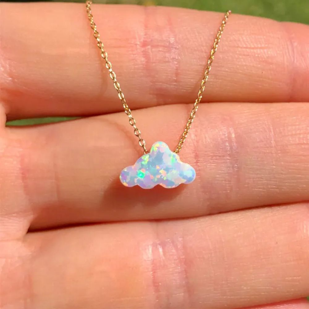 OPAL CLOUD NECKLACE - Alonna's Legging Land