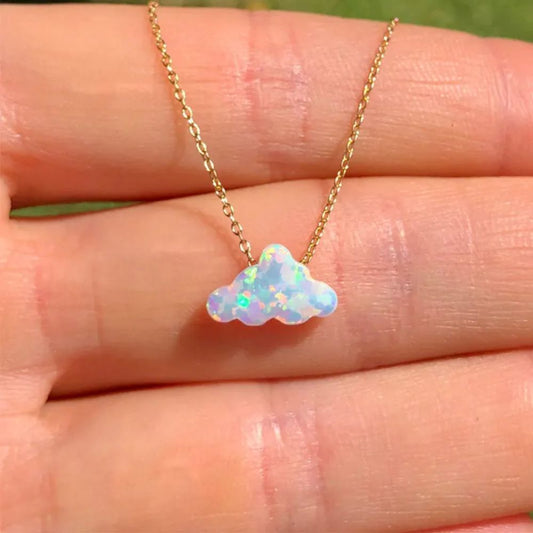 OPAL CLOUD NECKLACE - Alonna's Legging Land