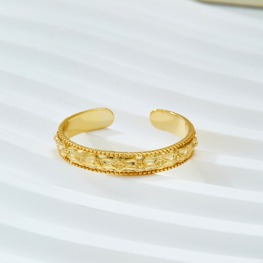 ELEGANT VERMEIL RING (ADJUSTABLE) - Alonna's Legging Land