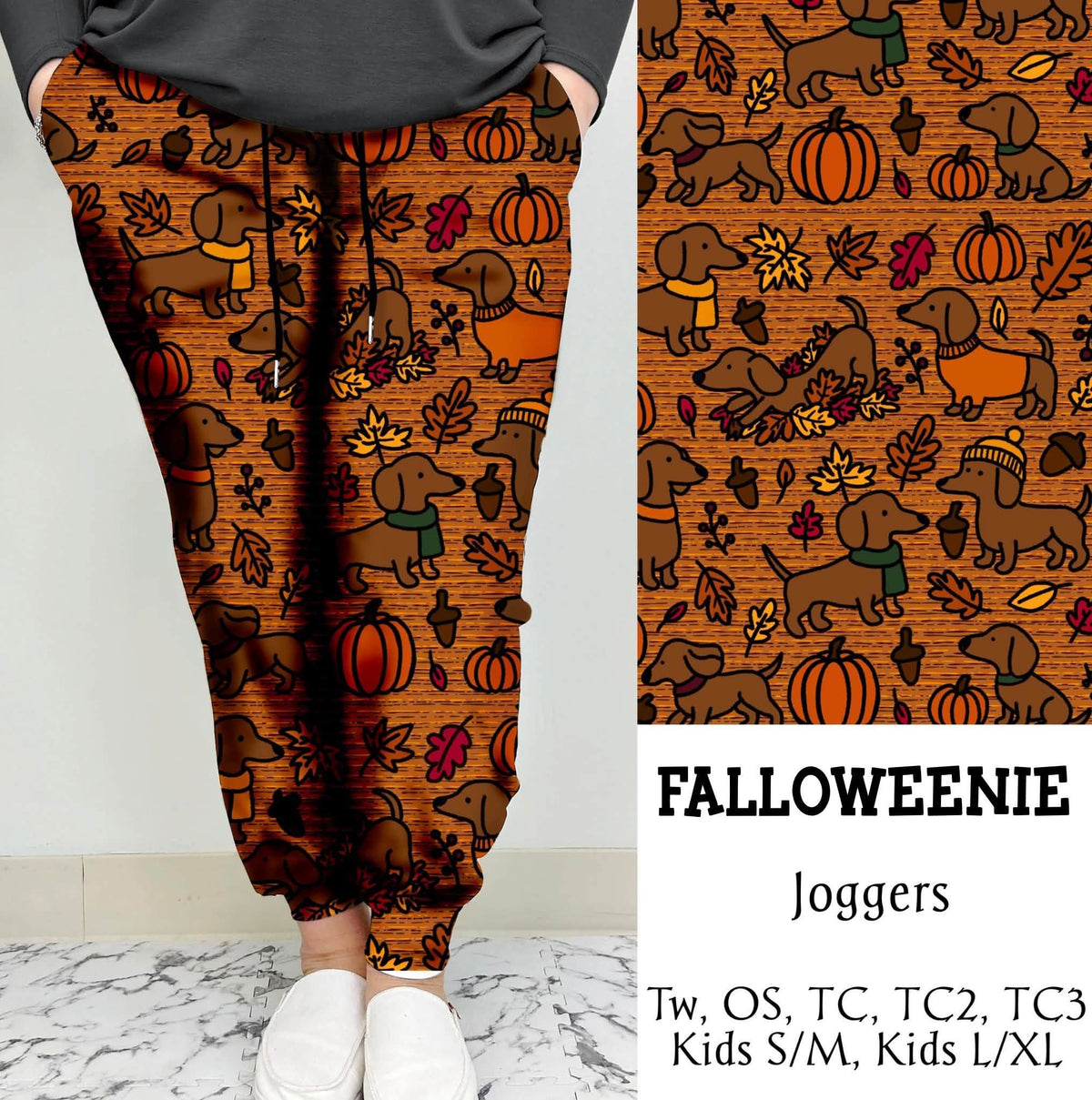 "Falloweenie" Leggings OR Joggers Preorder (TL)) Closing 9/8 - ETA 6-8 Weeks