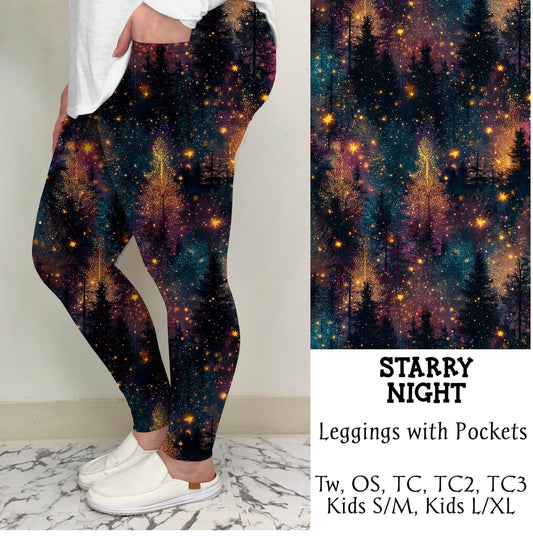 "Starry Night" Leggings OR Joggers Preorder (TL)) Closing 9/8 - ETA 6-8 Weeks