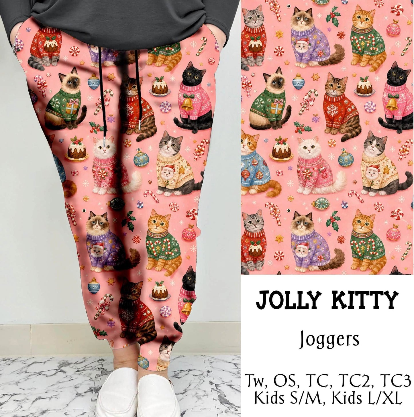 "Jolly Kitty" Leggings OR Joggers Preorder (TL)) Closing 9/8 - ETA 6-8 Weeks