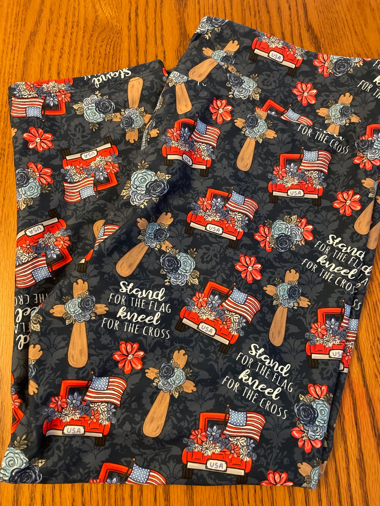 *Clearance* Price Drops in Cart! Patriotic USA Capri TC
