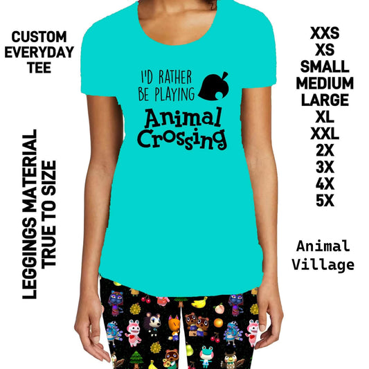 300BT - Animal Village Everyday Tee  - Preorder Due 10/4 ETA: Early Dec