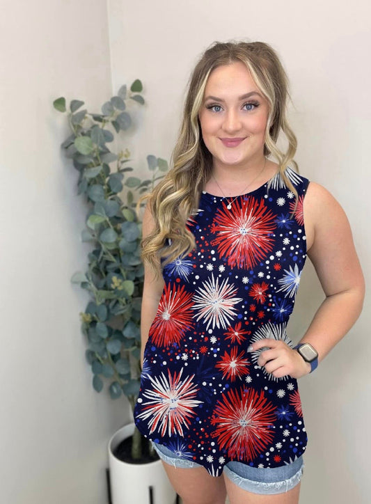 Boom Boom Tank Top | Run Ends 2/24 | ETA 42 Days - Alonna's Legging Land