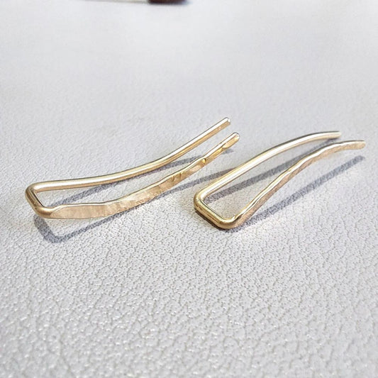 MINIMALIST CLIMBER EARRINGS (PAIR) - Alonna's Legging Land