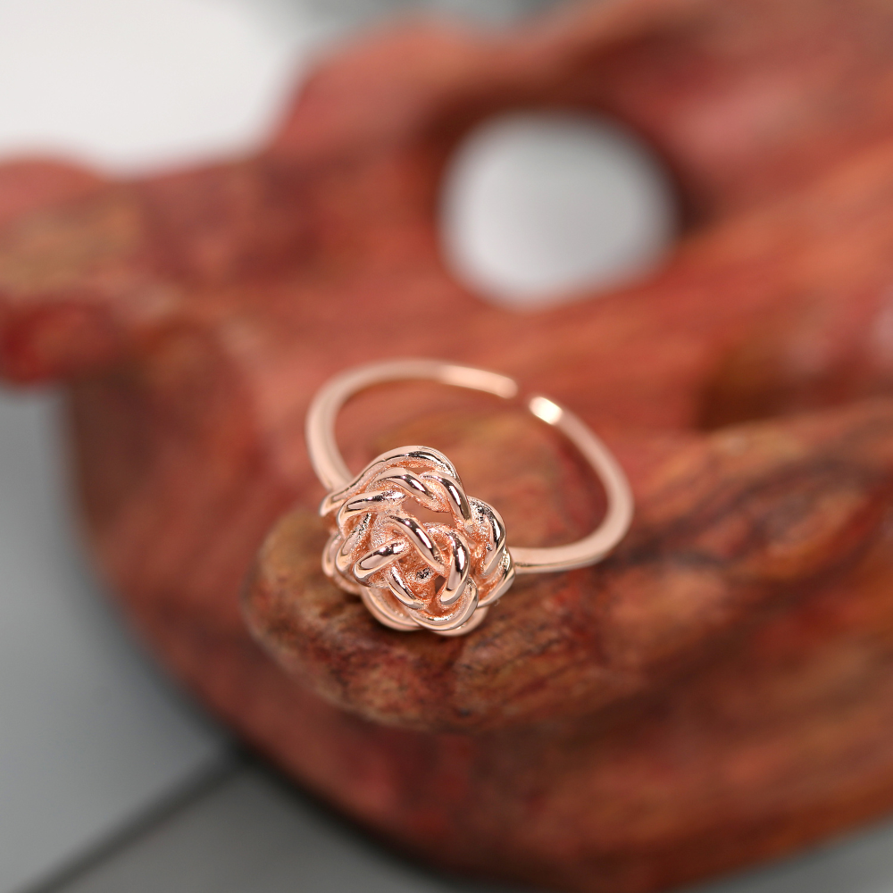 ROSE GOLD RING (ADJUSTABLE) - Alonna's Legging Land