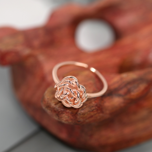ROSE GOLD RING (ADJUSTABLE) - Alonna's Legging Land