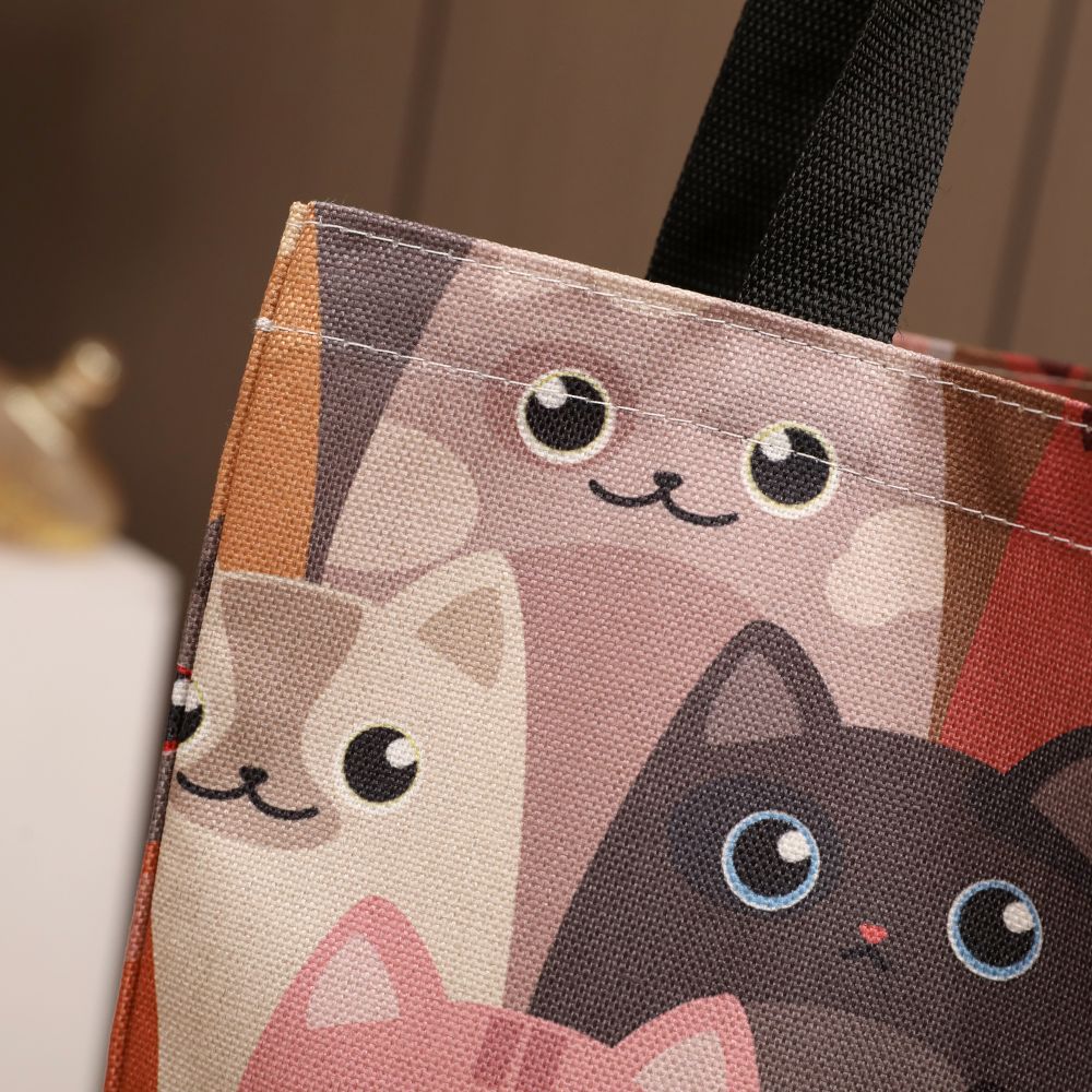 CUTE CAT TOTE BAGS - Alonna's Legging Land