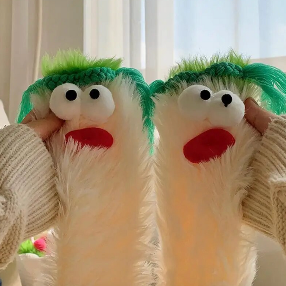 CARTOON FUZZY SOCKS - Alonna's Legging Land