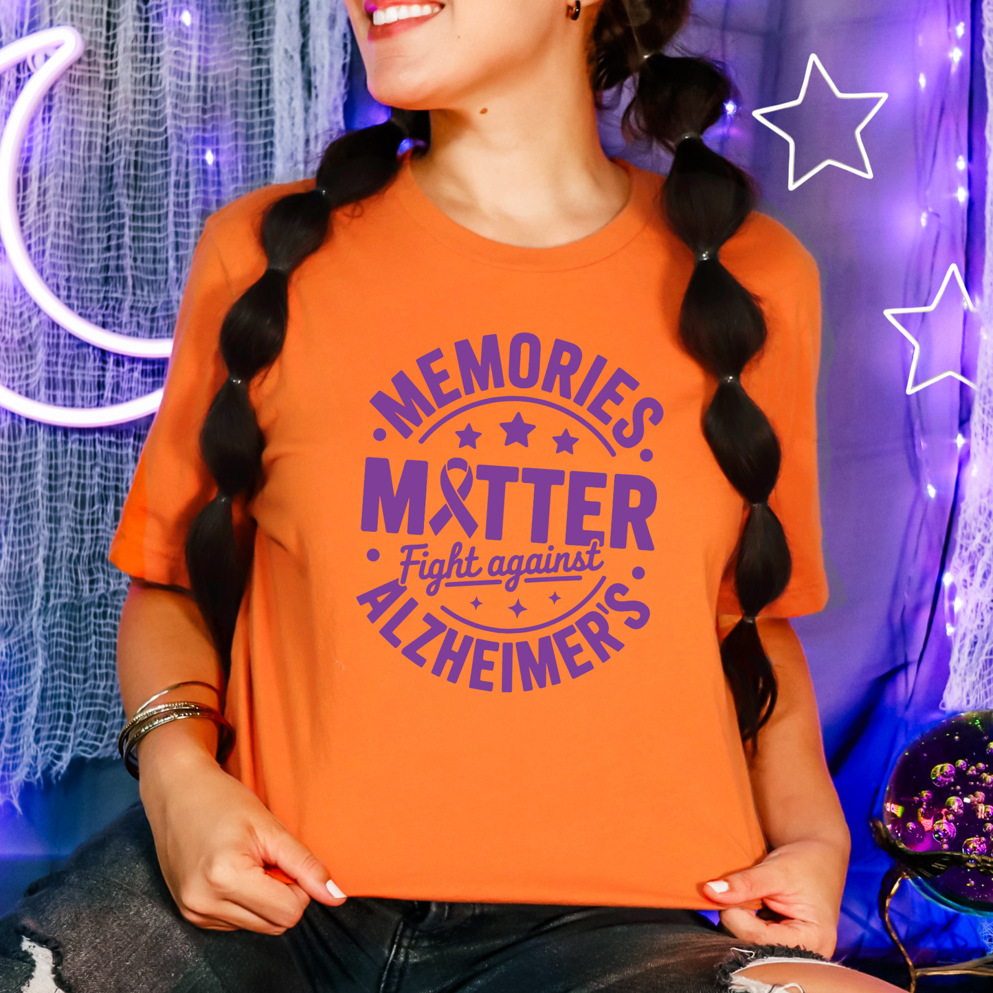 Alzheimer Awareness Graphic Tee