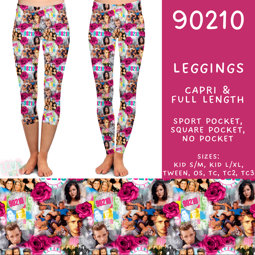 Batch #502 - Show Time - Closes 3/11 - ETA mid May - 90210 Full and Capri Length Leggings