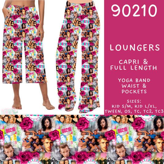 Batch #502 - Show Time - Closes 3/11 - ETA mid May - 90210 Capri and Full Length Loungers