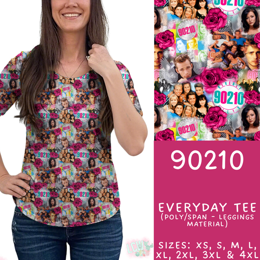 Batch #502 - Show Time - Closes 3/11 - ETA mid May - 90210 Everyday Tee