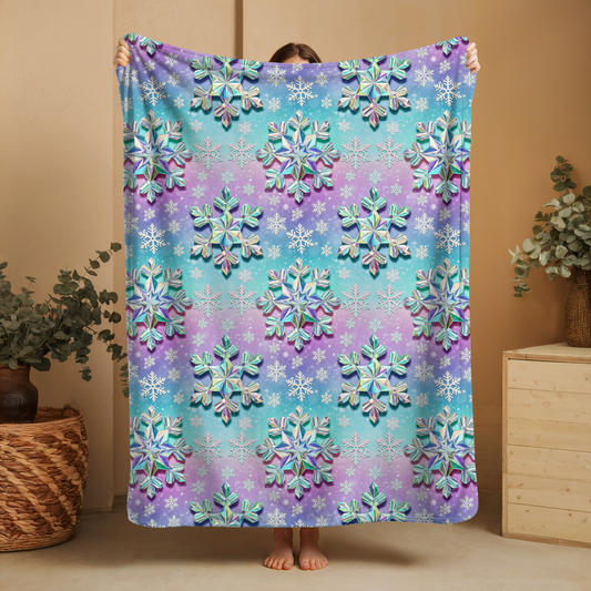 Magical Snowflakes 60x50 Blanket | Run ends 9/26 | ETA 45 Days