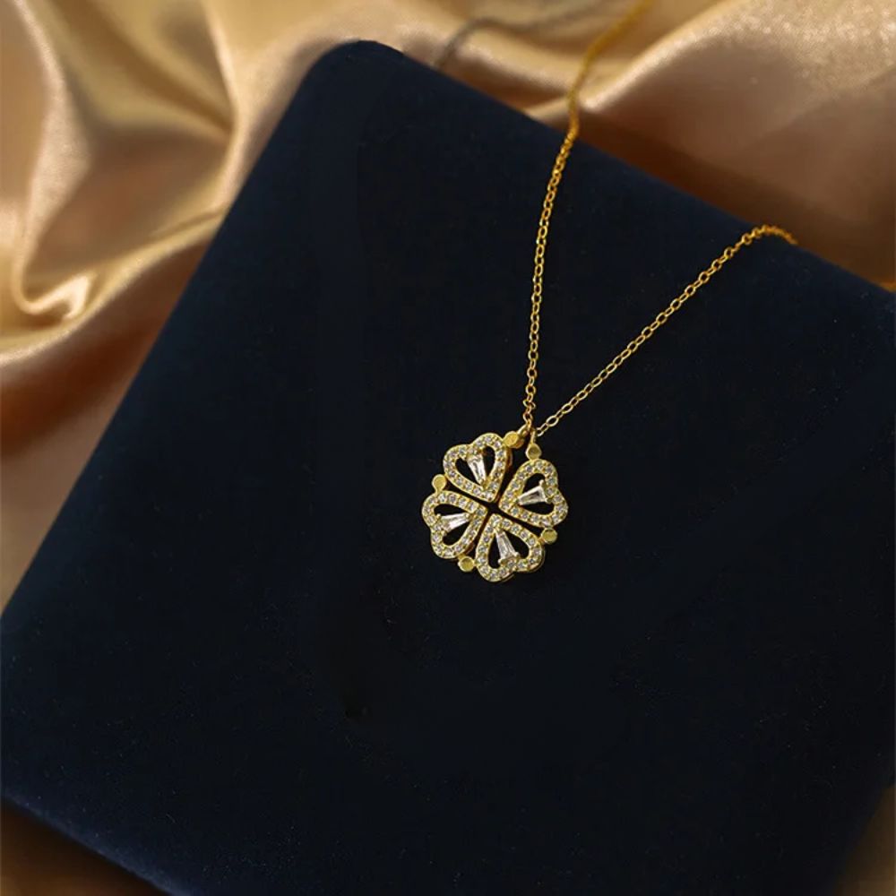 FOUR-WAY HEART NECKLACE - Alonna's Legging Land