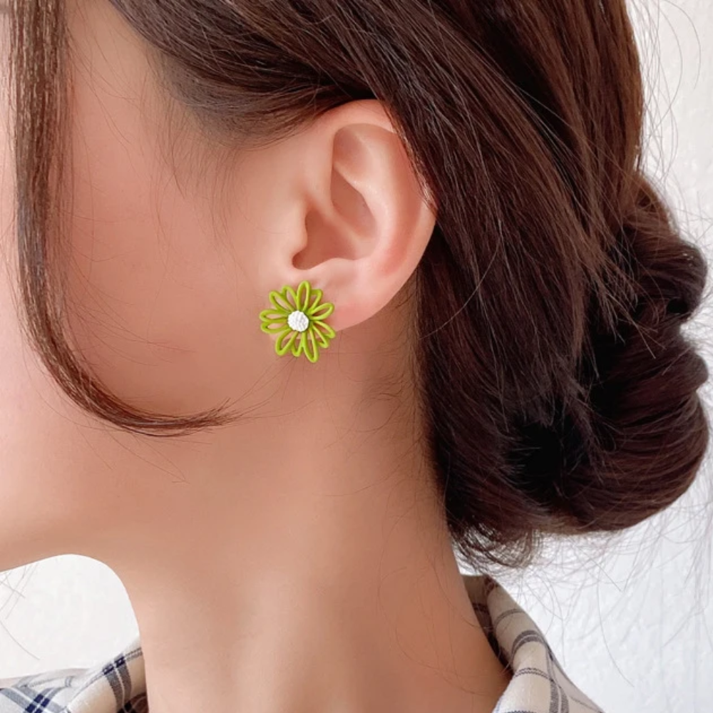 BLOOM HARMONY EARRINGS (PAIR) - Alonna's Legging Land