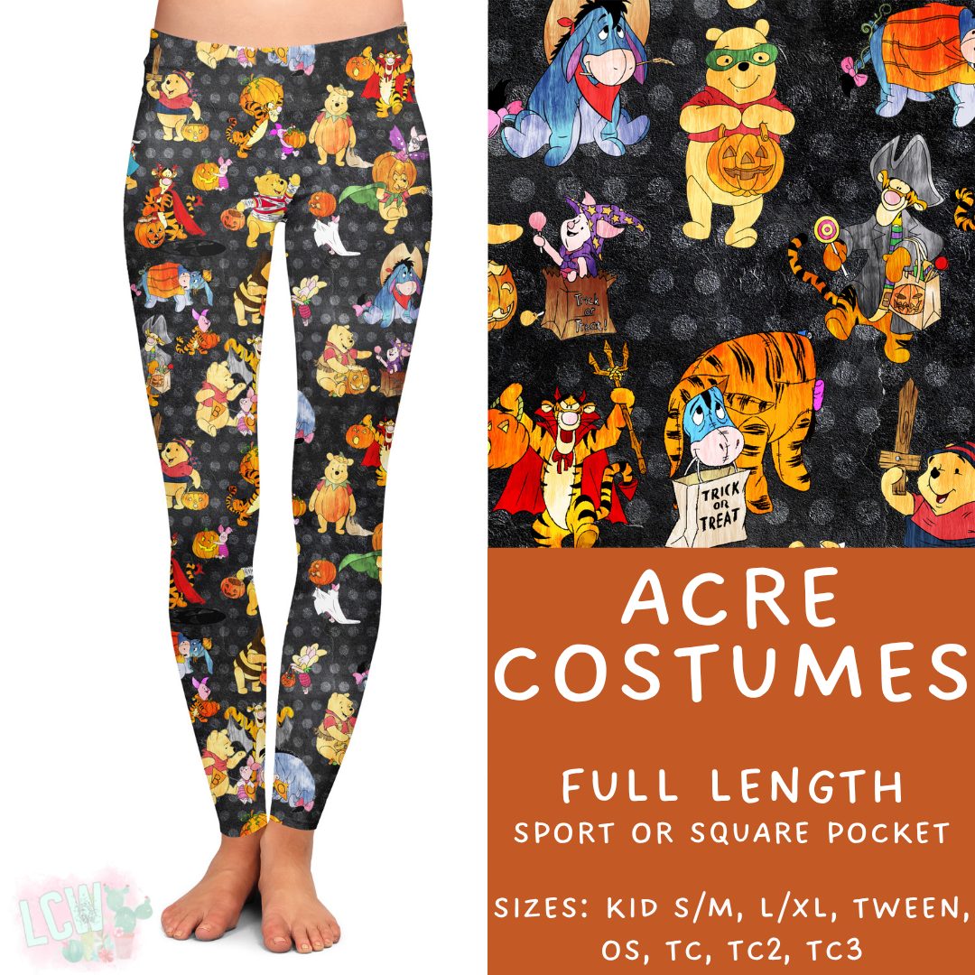 Ready to Ship - Acre Costumes Full Length Leggings - Sport Pocket OS & TC