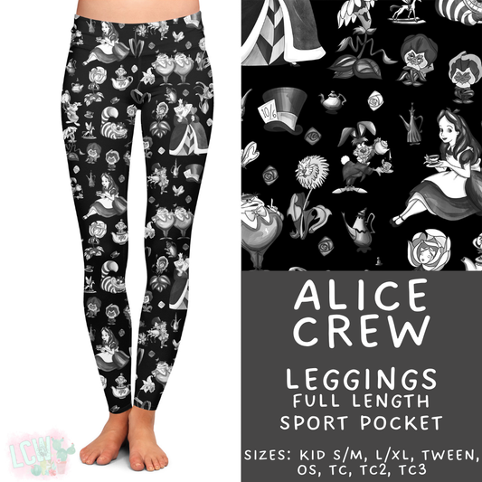 Batch #472 - Magical Faves 16 - Closes 1/5 - ETA late Feb - Alice Crew Full Length Leggings