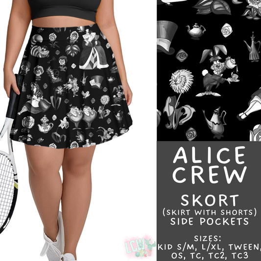 Batch #472 - Magical Faves 16 - Closes 1/5 - ETA late Feb - Alice Crew Skort