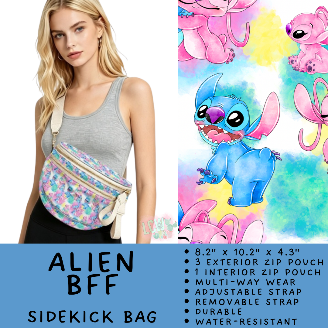 Batch #604 - Sidekick Bag 3 - Closes 10/26 - ETA mid/late Dec - Alien BFF Sidekick Bag