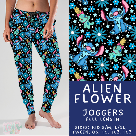 Batch #449 - Magical Faves 15 - Closes 11/19 - ETA early Jan - Alien Flower Joggers