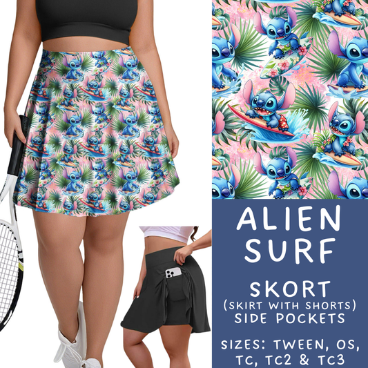 Batch #333 - Magical Summer - Closes 5/7 - ETA late June - Alien Surf Skort
