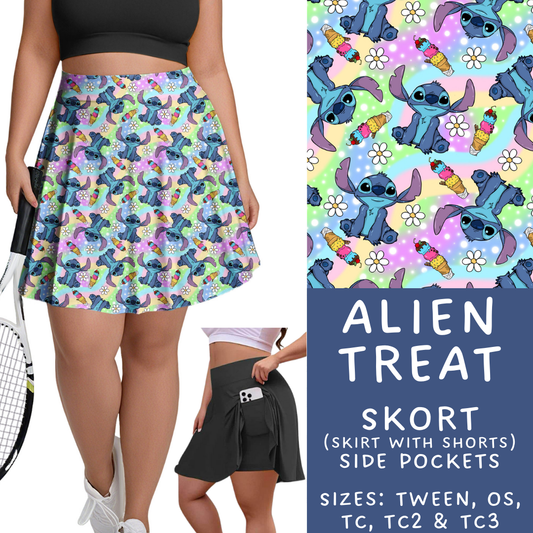 Batch #333 - Magical Summer - Closes 5/7 - ETA late June - Alien Treat Skort