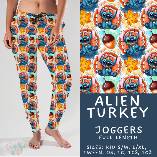 Batch #404 - Magical Fall 2 - Closes 8/29 - ETA mid/late October - Alien Turkey Joggers