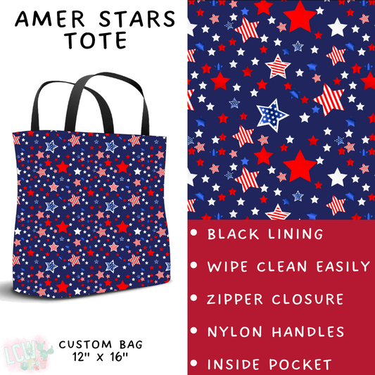 Batch #337 - USA Faves - Closes 5/7 - ETA mid June - Amer Stars Tote