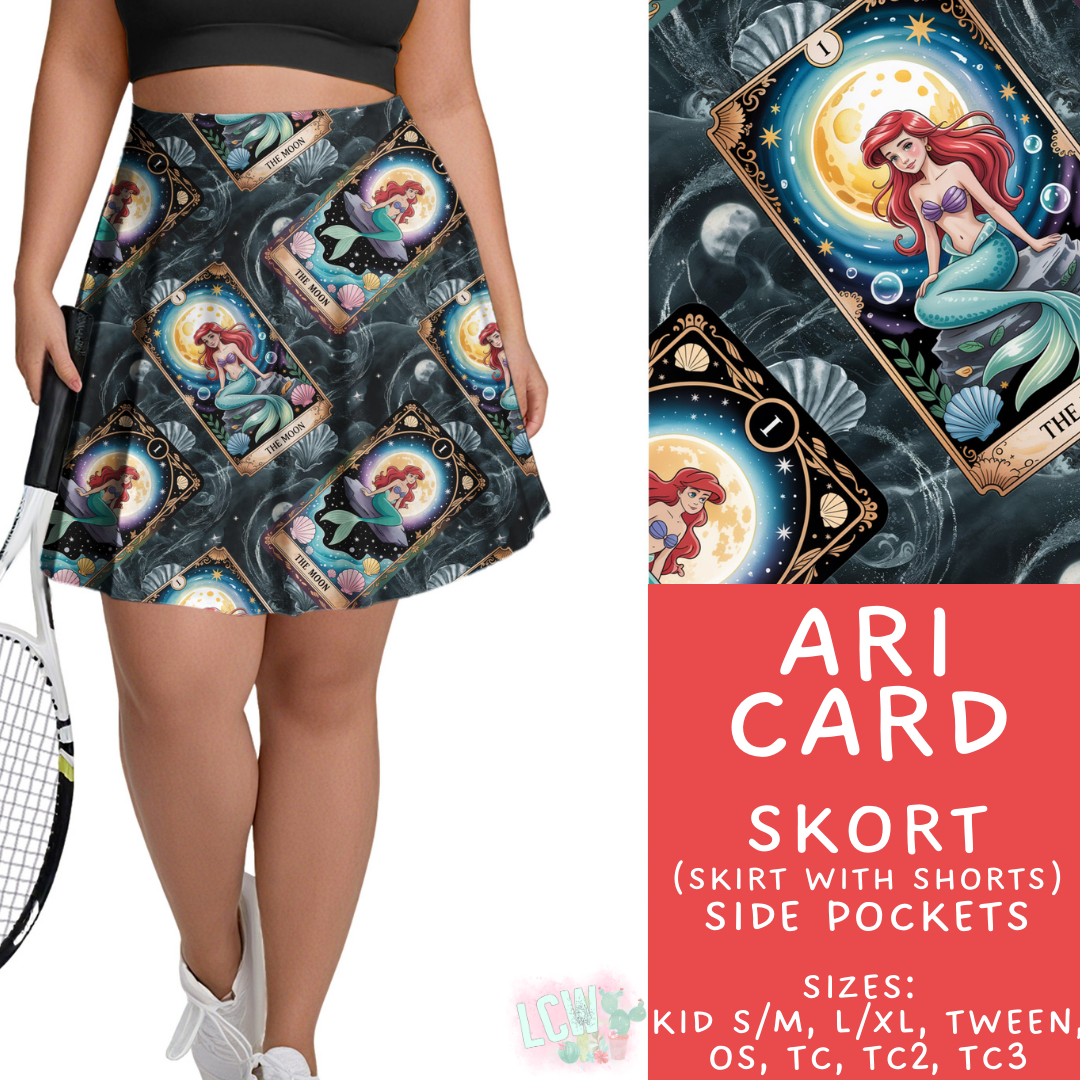 Batch #474 - Princess Tarot - Closes 1/12 - ETA early/mid March - Ari Card Skort
