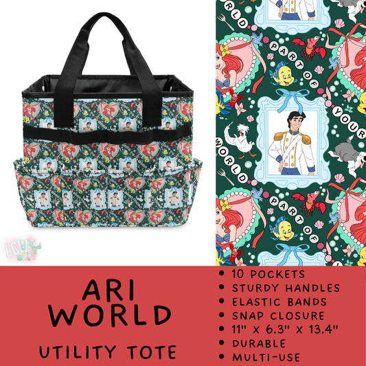 Batch #549 - Utility Tote 2 - Closes 6/29 - ETA late August - Ari World Utility Tote