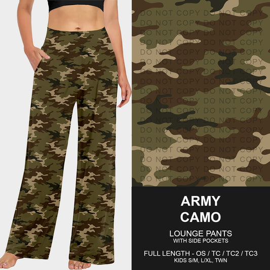 B251 - Preorder Army Camo Lounge Pants (Closes 9/14. ETA mid Nov.)