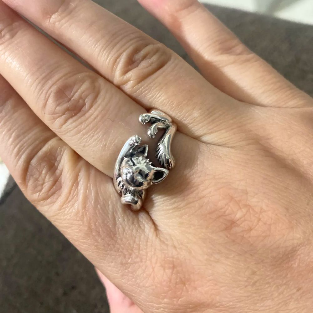 CAT RING (ADJUSTABLE) - Alonna's Legging Land
