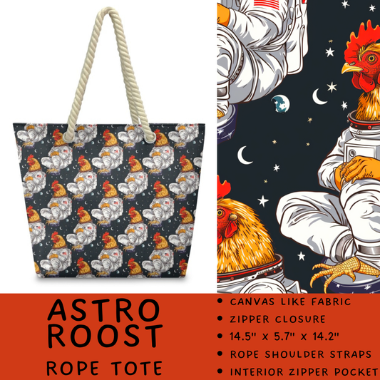Batch #447 - The Rope Tote - Closes 11/13 - ETA late Dec - Astro Roost Rope Tote
