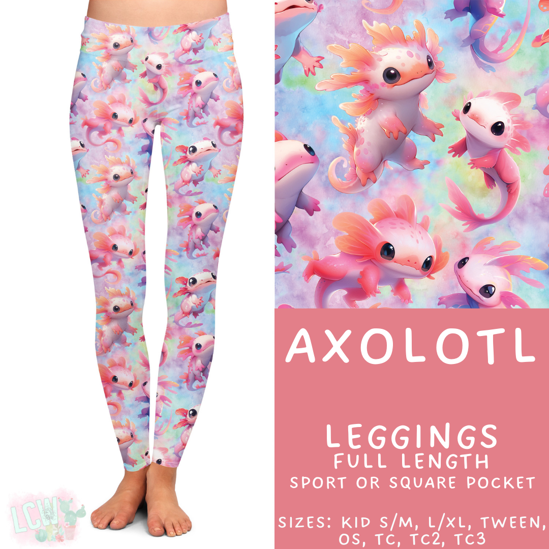 Batch #411 - July Request Run - Closes 9/11 - ETA late October - Axolotl Full Length Leggings
