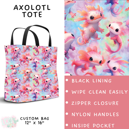 Batch #411 - July Request Run - Closes 9/11 - ETA late October - Axolotl Tote