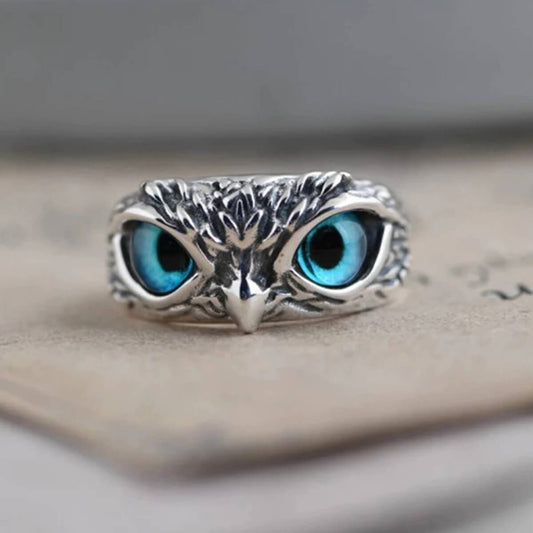 OWL EYE RING (ADJUSTABLE) - Alonna's Legging Land