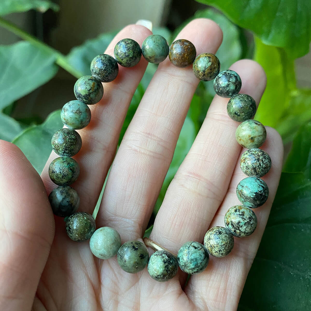 NATURAL STONE BRACELET (ADJUSTABLE) - Alonna's Legging Land