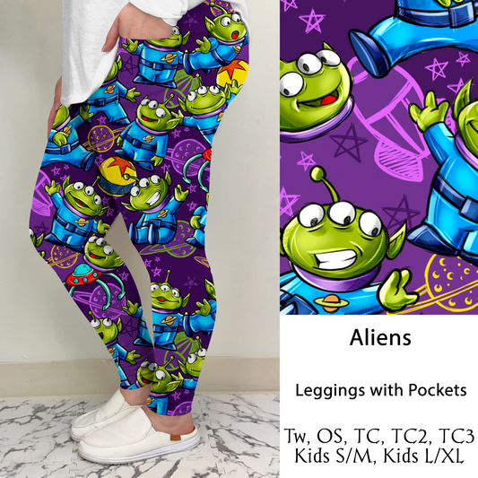 Aliens Leggings/Joggers w/ Pockets | Run ends 9/26 | ETA 41 Days