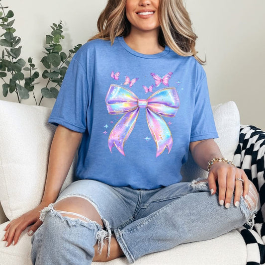 Coquette Bow Tee - Choose your Color