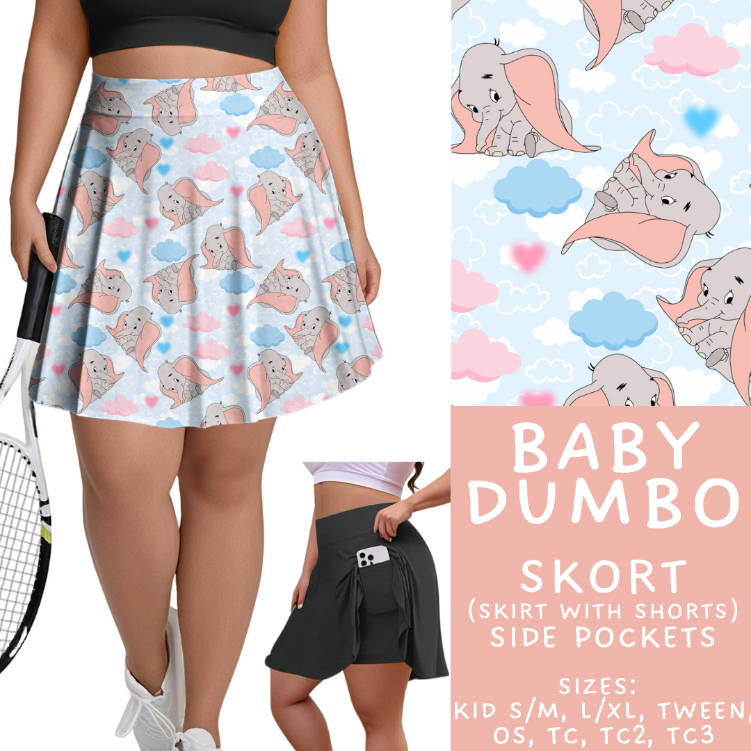 Batch #449 - Magical Faves 15 - Closes 11/19 - ETA early Jan - Baby Dumbo Skort
