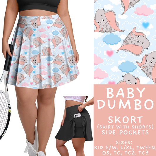 Batch #449 - Magical Faves 15 - Closes 11/19 - ETA early Jan - Baby Dumbo Skort