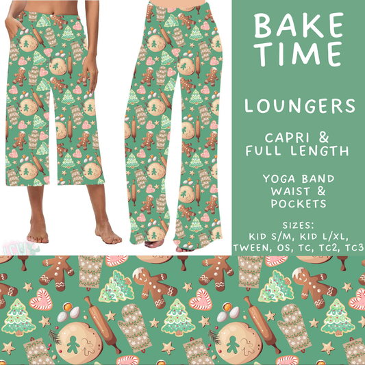 Batch #600 - Jingle all the Way 2 - Closes 10/19 - ETA early/mid Dec - Bake Time Capri and Full Length Loungers
