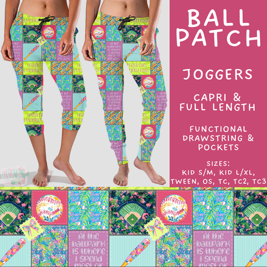 Batch #538 - Fun Run 23 - Closes 6/3 - ETA early August - Ball Patch Full and Capri Length Joggers