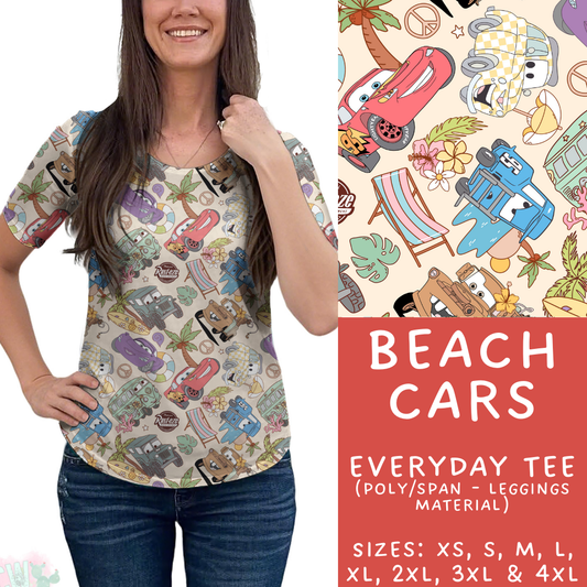 Batch #333 - Magical Summer - Closes 5/7 - ETA late June - Beach Cars Everyday Tee