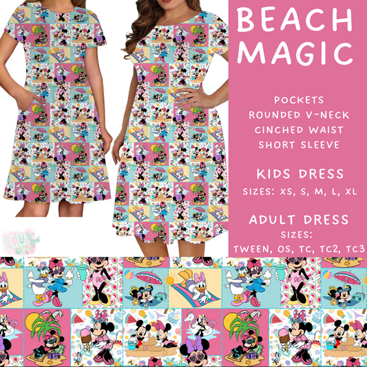 Batch #333 - Magical Summer - Closes 5/7 - ETA late June - Beach Magic Adult & Kids Dresses