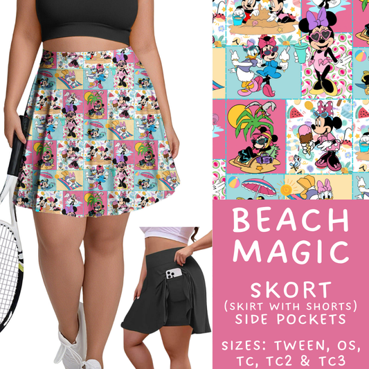 Batch #333 - Magical Summer - Closes 5/7 - ETA late June - Beach Magic Skort