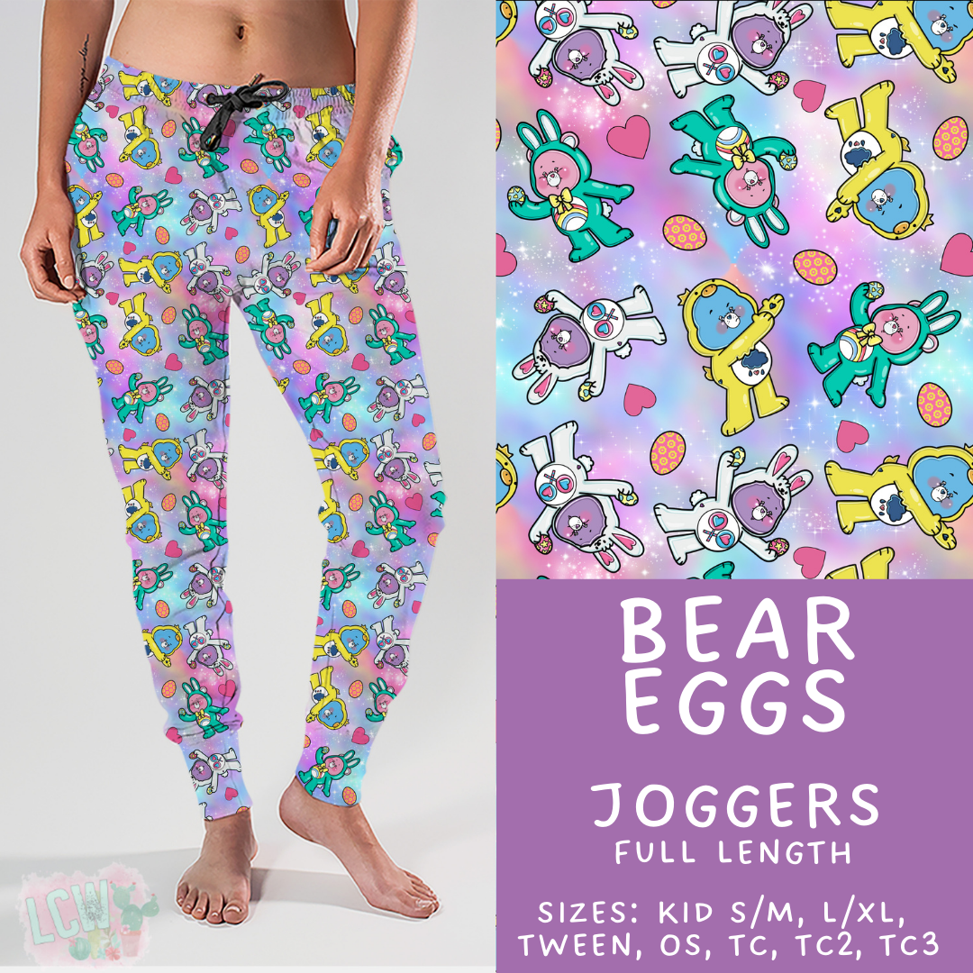 Batch #477 - Magical Character Easter - Closes 1/12 ETA - Early March - Bear Eggs Joggers
